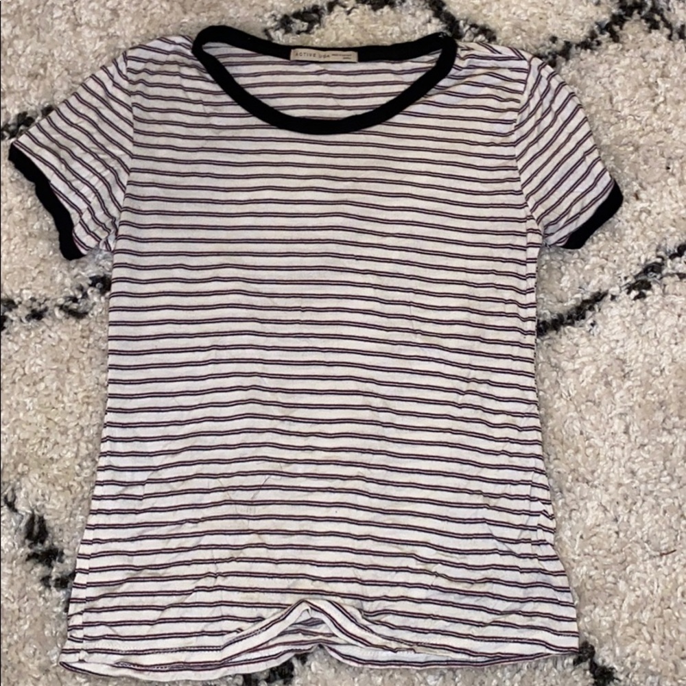 striped t-shirt